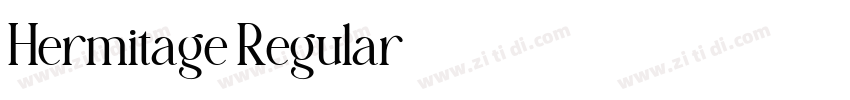 Hermitage Regular字体转换